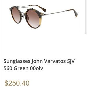 John Varvatos sunglasses